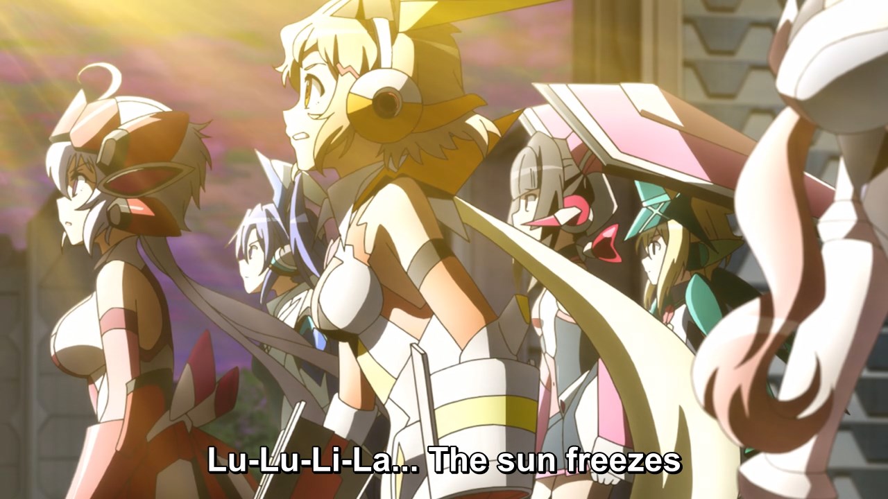 Lu-lu-li-la, the sun freezes